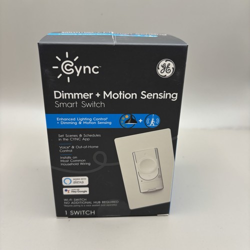 Motion sensing dimmer - motion, +